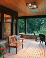 Уличный настенно-потолочный светильник GAUDESI Eglo 64751