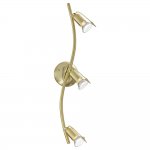 Спот FLECTION 3X50W(GU10) матовая латунь Eglo 80511