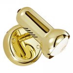 Спот DALLAS 1X40W(E14) латунь Eglo 80868