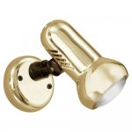 Спот MANHATTEN 1X60W(E27) без выключателя латунь Eglo 81050