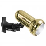 Спот MANHATTEN 1X60W(E27) прищепка латунь Eglo 81051