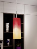 Светильник подвесной красно-желтый Eglo 83202 TROY 1