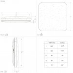 Настенно-потолочный светильник Eglo 900364 FRANIA-S