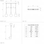 Подвесной светильник Eglo 900402 SARONA