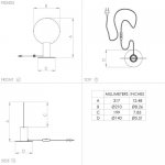 Настольная лампа Eglo 900403 SARONA