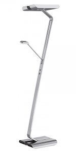 Торшер (напольный светильник) ZEAL с лампой для чтения Eglo 90214