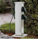 Уличный блок розеток IP44 220V Eglo 90748 PARK 4