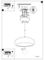 Светильник подвесной Eglo 94606 MOGANO 1