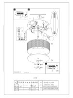 Текстильный светильник Eglo 94921 PASTERI