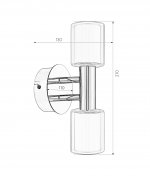 Светильник для ванной комнаты Eglo 94994 PALERMO 1