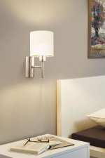 Текстильный светильник бра Eglo 95053 PASTERI