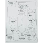 Подвесной светодиодный светильник 3Вт Eglo 95911 CONESSA