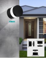 Уличный светодный настенный светильник Eglo 97303 MELZO