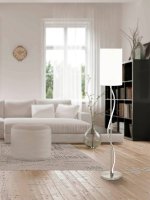 Торшер (напольный светильник) ESPARTAL с лампой для чтения Eglo 98309