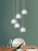 Подвесной потолочный светильник (люстра) ROCAMAR 1 Eglo 98596