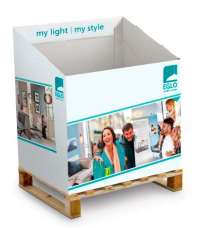 Промо-короб из картона 'Eglo MY LIGHT MY STYLE' Eglo SB2819