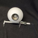 Плафон белый матовый стекло шар 125мм с резьбой 20мм к артикулу Eglo 39529 MARAGALL GA000179W4-AS