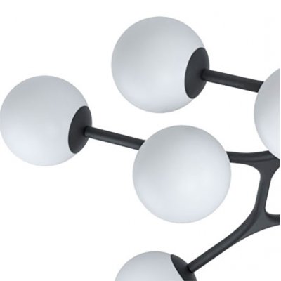 Плафон белый матовый стекло шар 125мм с резьбой 20мм к артикулу Eglo 39529 MARAGALL GA000179W4-AS