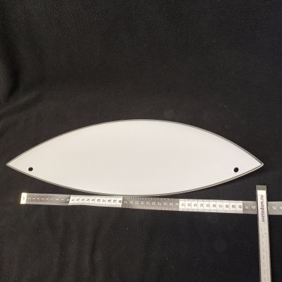 Плафон стекло верхний лодочка 420*145мм Eglo GL-974 к арт. 85971, 85976