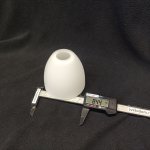 Плафон стекло белое матовое 85*75мм G9 (25мм посадка) к арт. Eglo 87842, 93065 (GL1476)