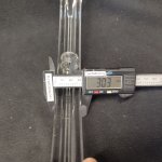 Палочка средняя стекло хрусталь к арт. 89203 Eglo GL2042 DRIFTER