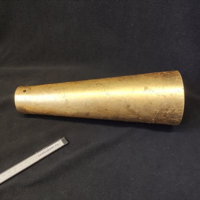 Плафон стеклянный золотой конусом 57*103*300мм Eglo PINTO GOLD GL3853 (внутренний)