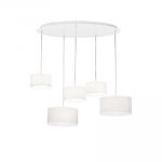 Подвесной светильник Ideal Lux EKOS SP5 BIANCO