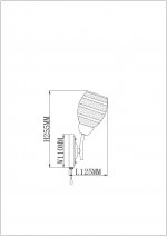 Бра Escada 084/1A Chrome
