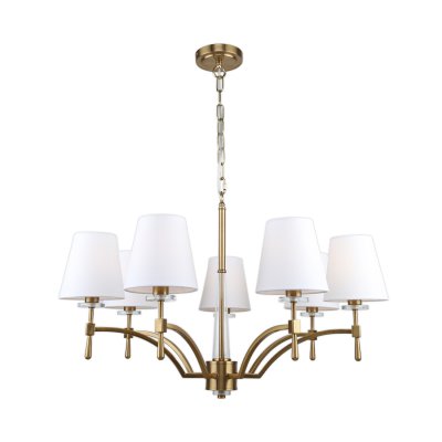 Подвесной светильник Escada 10163/7PL E14*40W Brass Подвесной светильник Escada 10163/7PL E14*40W Brass