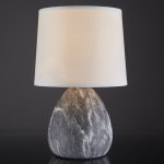 Настольный светильник Escada 10163/L E14*40W Black marble MARBLE