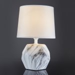 Настольный светильник Escada 10163/T E14*40W White marble MARBLE