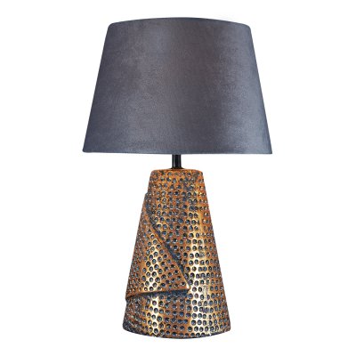 Настольный светильник Escada 10164/T E27*40W Grey/Gold