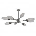 Светильник на штанге Escada 10165/8PL E14*60W Nickel DESIRE