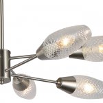 Светильник на штанге Escada 10165/8PL E14*60W Nickel DESIRE