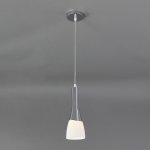 Подвесной светильник Escada 10167/1S E27*60W Chrome/White GLORY