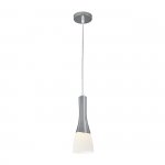 Подвесной светильник Escada 10167/1S E27*60W Chrome/White GLORY