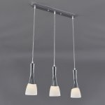 Подвесной светильник Escada 10167/3S E27*60W Chrome/White GLORY