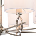 Подвесной светильник Escada 10167/8PL E14*40W Nickel MORAINE