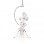 Подвесной светильник Escada 10169/1S E14*60W White ANGEL