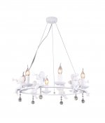 Подвесной светильник Escada 10169/6 E14*60W White ANGEL