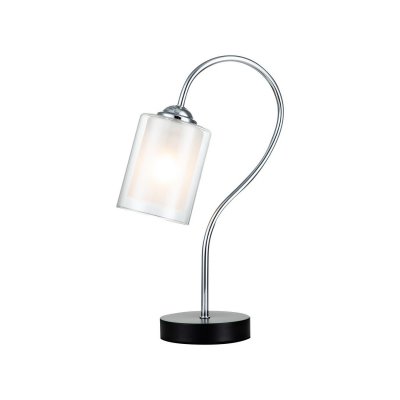 Настольный светильник Escada 10170/T E27*60W Chrome/Black MELL