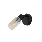 Настенный светильник Escada 10172/1A E14*40W Black/Amber