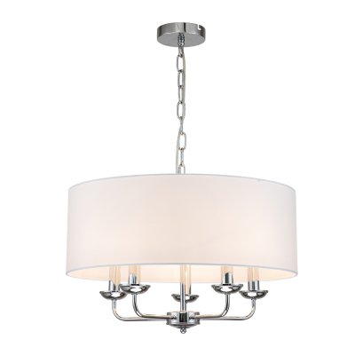 Подвесной светильник Escada 10175/5PL E14*40W Chrome BOVILLA