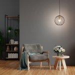 Подвесной светильник Escada 10176/1S E27*60W Black/Brass QUEBEC