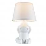Настольный светильник Escada 10176/T E14*40W White monkey