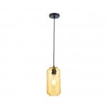 Подвесной светильник Escada 10177/1S E27*60W Black/Yellow