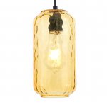 Подвесной светильник Escada 10177/1S E27*60W Black/Yellow