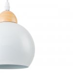 Подвесной светильник Escada 10178/1S E27*40W White/Wood SOLO