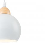 Подвесной светильник Escada 10178/1S E27*40W White/Wood SOLO