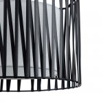 Подвесной светильник Escada 10181/1S E27*60W Black/Silver ZAMBEZE